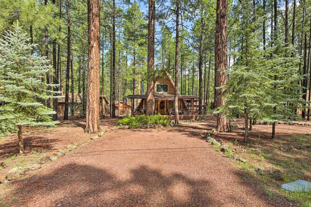 A-Frame Pinetop Lakeside Cabin Under The Pines! Villa Exterior photo